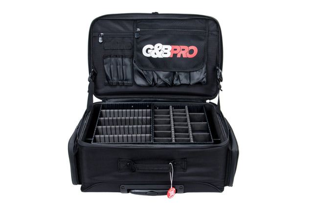 Rover Mobile Workstation with Deep Storage and Extending Tray System – OG Black