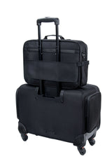 Roller Duo Mobile Workstation with Deep Storage & Extending Tray System – OG Black