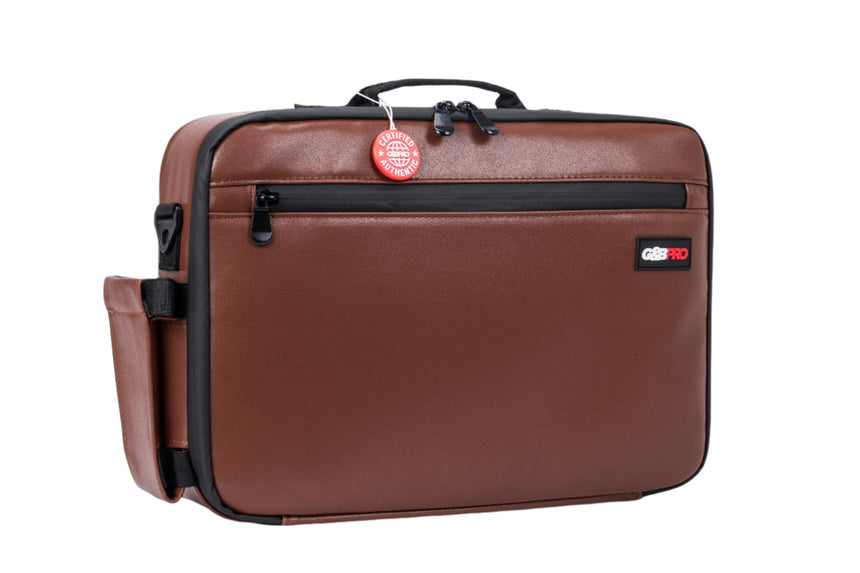 Premium Leather Crossbody Mobile Station