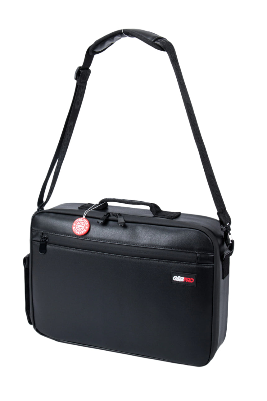 Premium Leather Crossbody Mobile Station