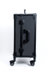 Roller Elite Mobile Workstation with LED Mirror & Extending Tray System - OG Black