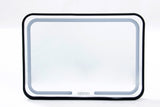 Roller Elite Mobile Workstation with LED Mirror & Extending Tray System - OG Black