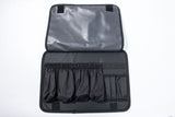 Roller Elite Mobile Workstation with LED Mirror & Extending Tray System - OG Black