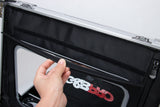 Roller Elite Mobile Workstation with LED Mirror & Extending Tray System – Silver