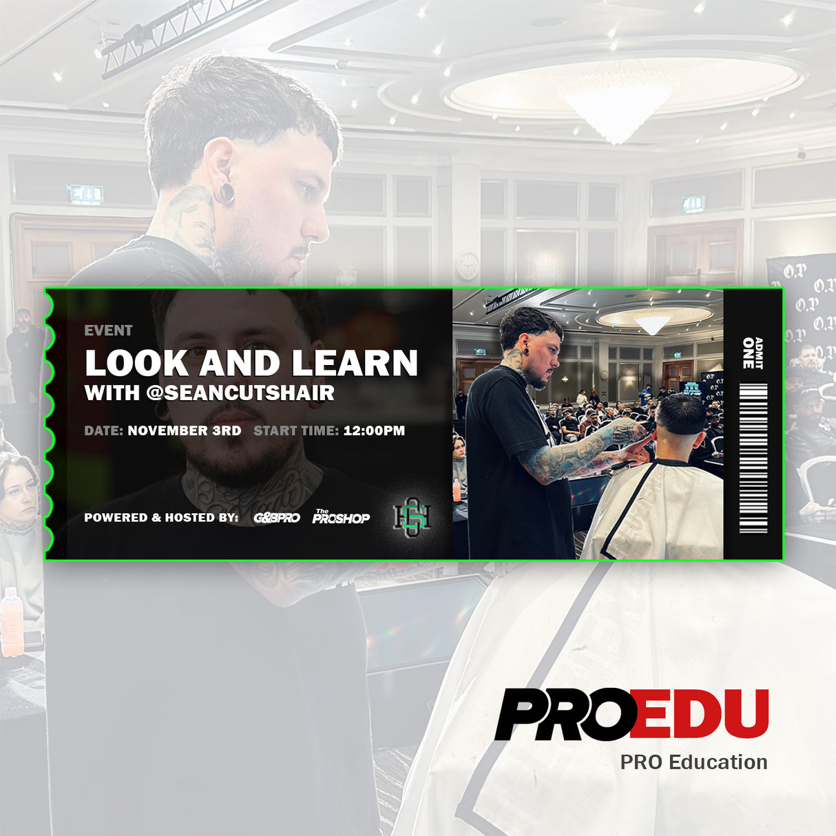 PRO EDU | Look And Learn with @seancutshair