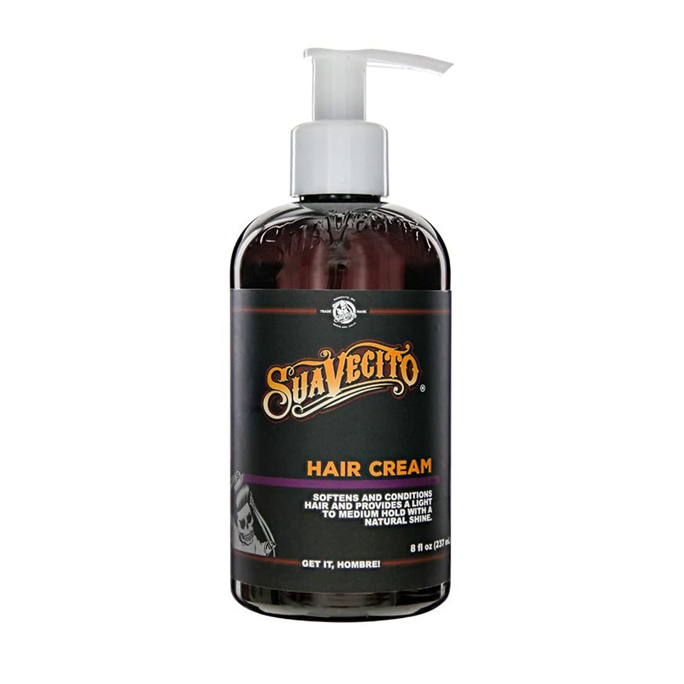 Suavecito Hair Cream Pump Bottle 8 oz