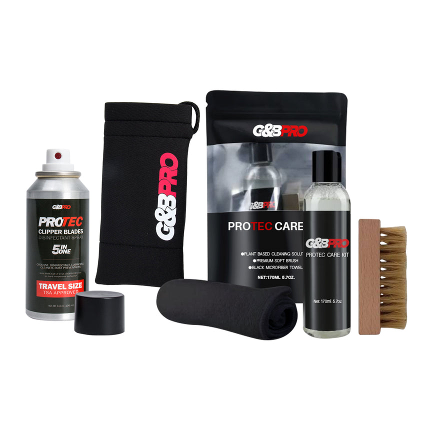 PROTEC Bundle | Care Kit, Clipper Spray and Padded Tool Sleeve