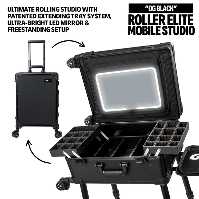 Roller Elite Mobile Studio with LED Mirror