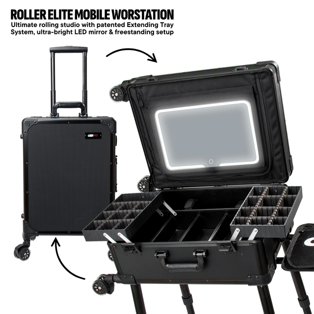 Roller Elite Mobile Studio with LED Mirror