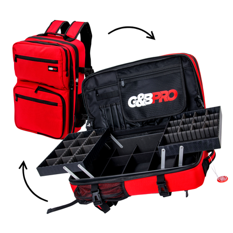 PREORDER Full Size Mobile Workstation Backpack with Extending Tray System