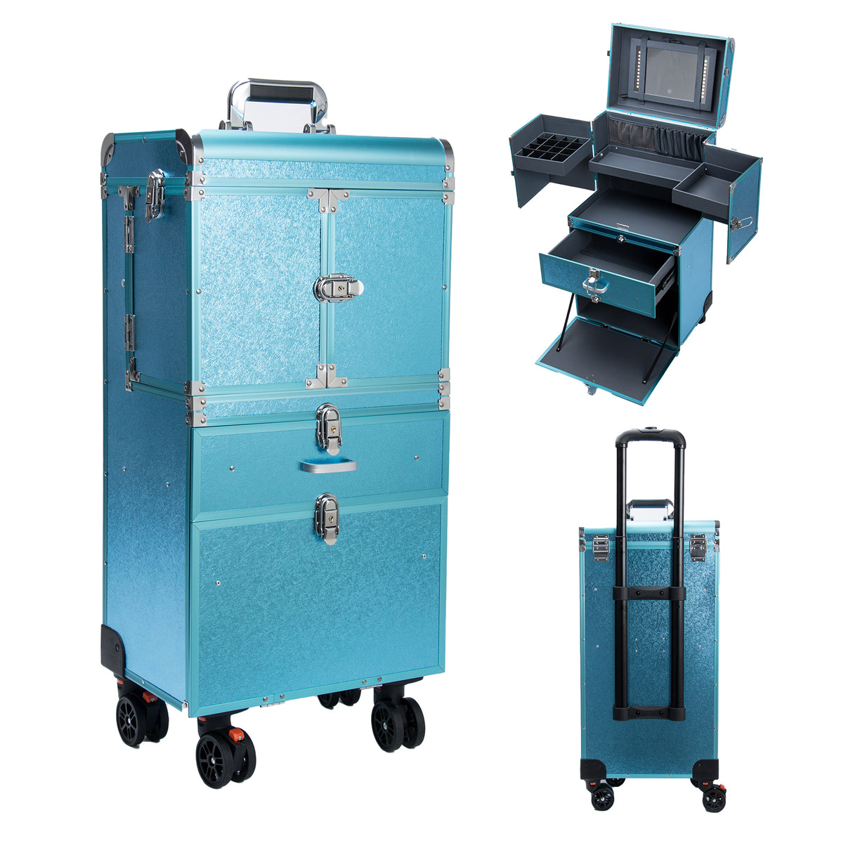 PRO All-In-One Aluminum Trolley Case