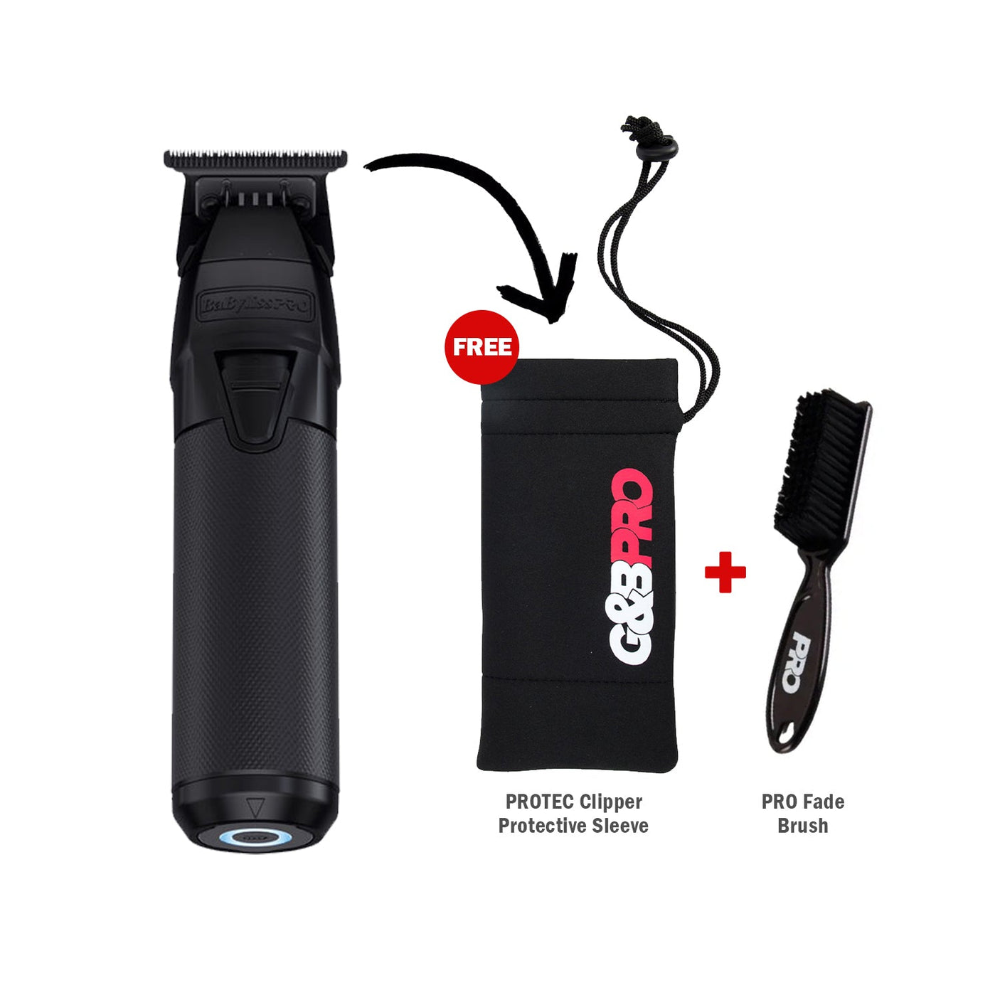 BaBylissPRO FXONE BLACKFX Trimmer + PRO Essentials