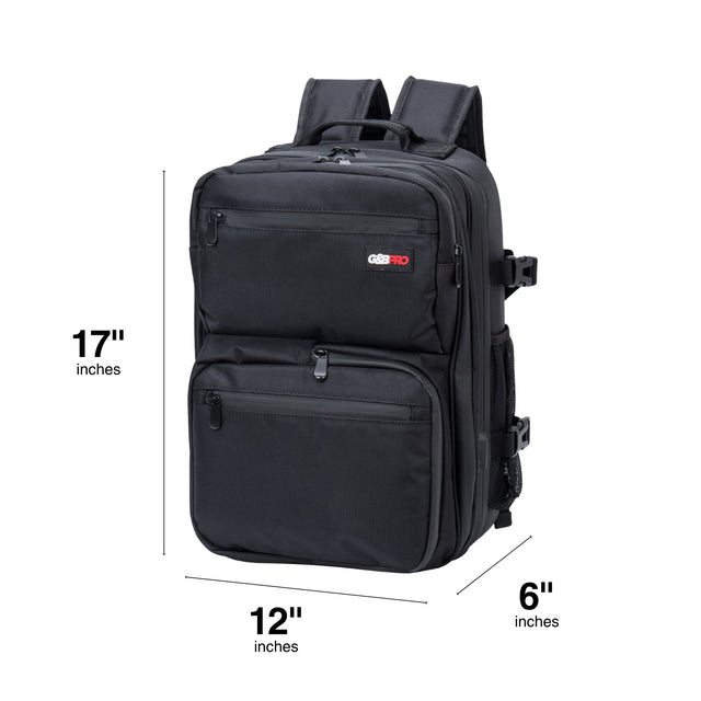 Mid Size Mobile Workstation Backpack with Extending Tray System - OG Black