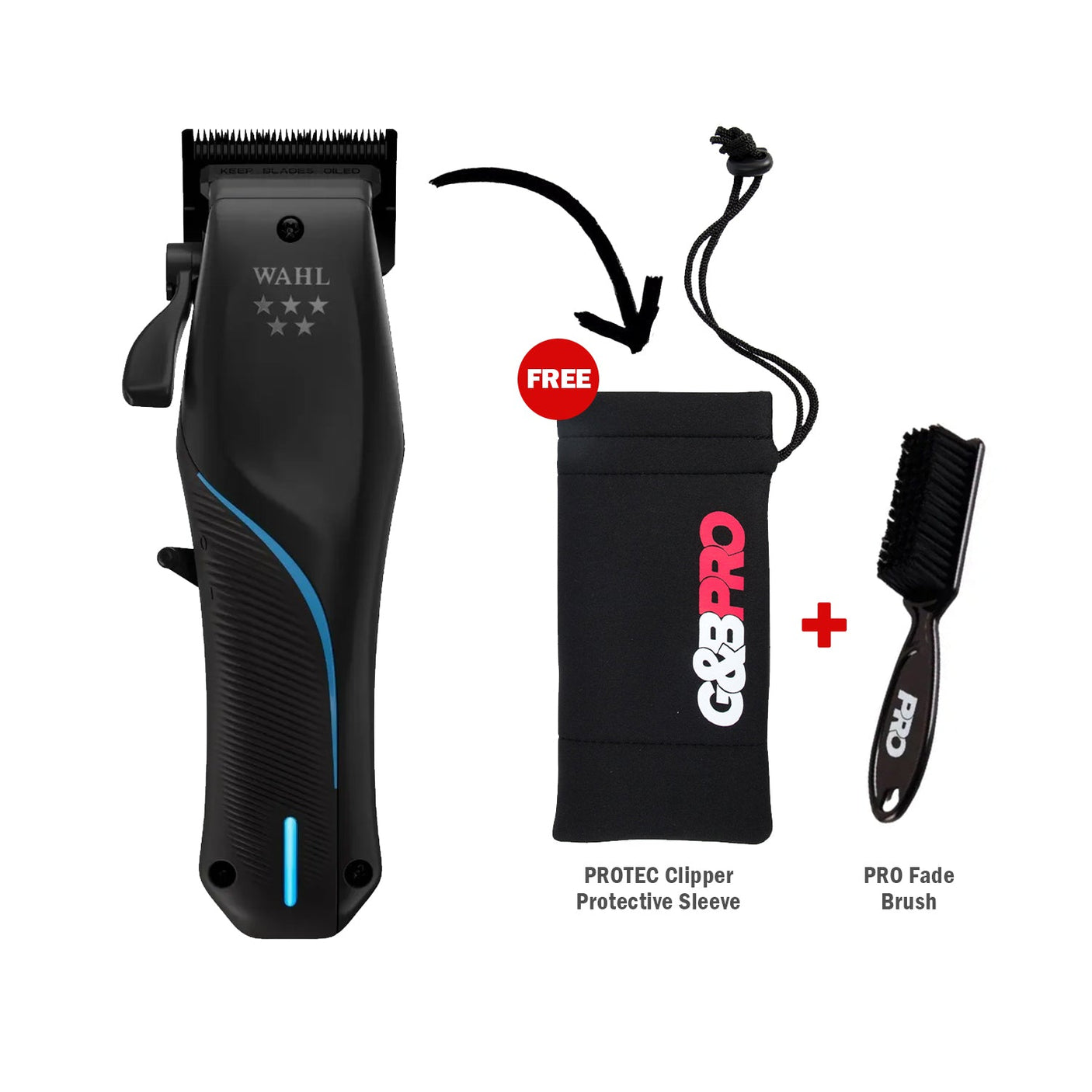 WAHL 5-Star Vapor Clipper + PRO Essentials